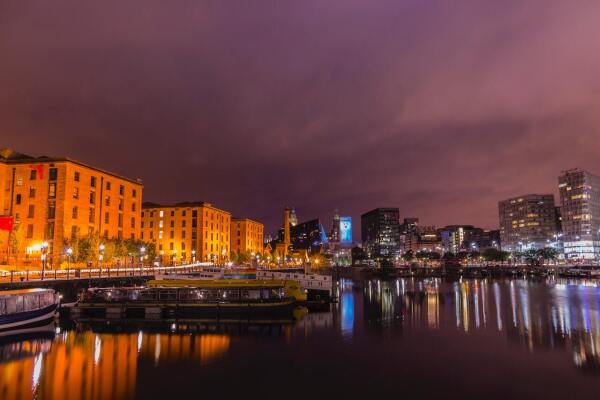 Merseyside Harbor and Buildings